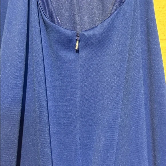 Mori Lee Blue Prom Dress